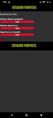 Estacion perfecta android App screenshot 1